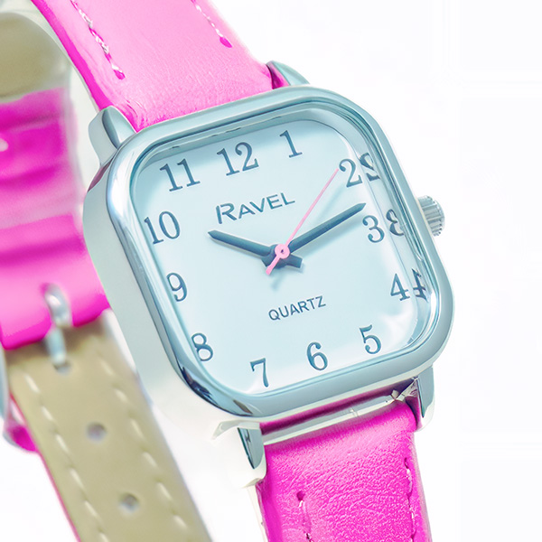Ravel Square Face quartz watch