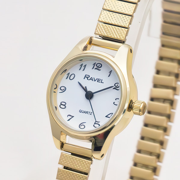 Ravel expanding bracelet watch